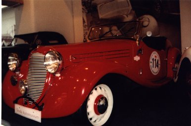 Skoda Rapid Cabriolet, Typ 421 Sport 1937